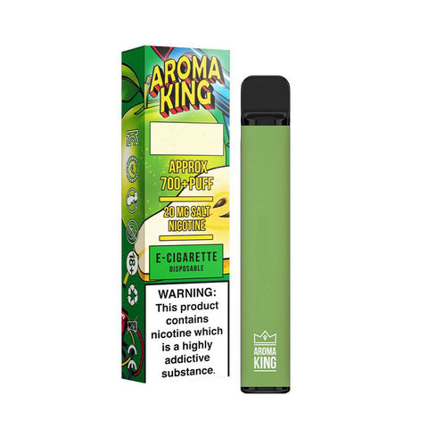 Aroma King Disposable Pod Device 700 Puffs Green Apple